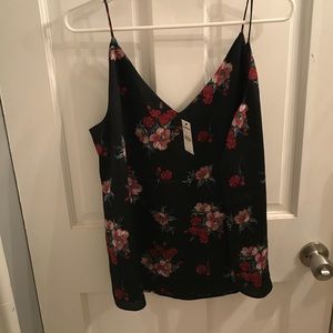 Beautiful Express flowy tank top! New with tags!